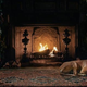 Illustration for article titled iOutlanders/i Never-Ending Yule Log Is A Goddamn Christmas Miracle